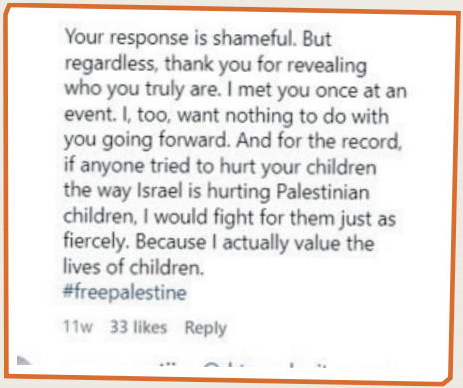 Additional response shown in the letter, transcribed alongside.