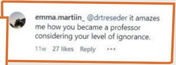 Original clip of the response by emma.martiin_, transcribed alongside.